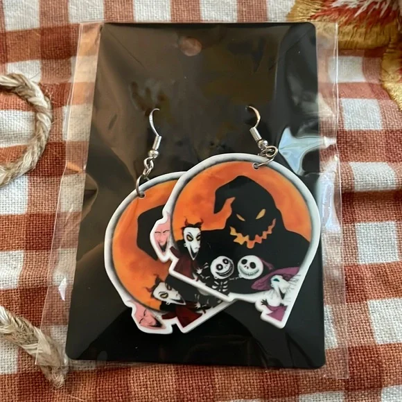 Nightmare before Christmas earrings - Picture 1 of 4